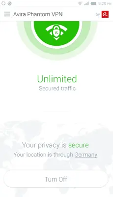 Avira Phantom VPN android App screenshot 7